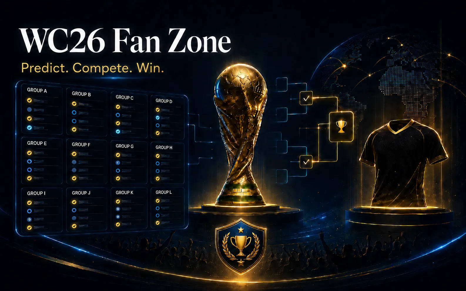 WC26 Fan Zone prediction challenge hero artwork